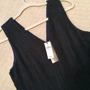 Banana Republic Boucle Sheath Dress Legion Blue